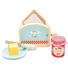 Toaster Jouet Bois, Grille Pain et Accessoires Idée Cadeau dès 3 ans Le Toy Van