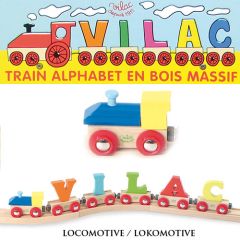 Locomotive en bois Vilac