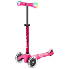 Trottinette lumineuse Mini Micro Deluxe Magic rose, 2 - 5 ans, Livraison Gratuite