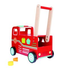 Trotteur Camion de Pompier Spielba, Idée Cadeau Premier Anniversaire Bébé Garçon, Boutique en Ligne Suisse.