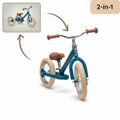 draisienne bleu metal, trybike