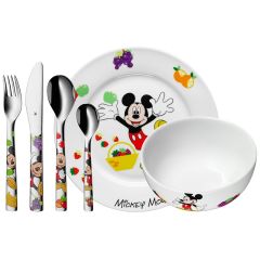 Couverts Assiette et Bol pour enfant, services à graver, idée cadeau fille ou garçon, Mickey WMF