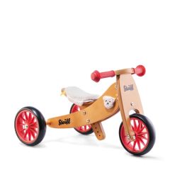 Steiff Tricycle & Vélo sans pédale Tiny Tot Classic dès 12 mois, avec ou sans panier, Livraison Gratuite