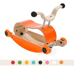 Bascule Trotteur Couleurs à Choix, Wishbone Flip Personnalisé, Idée Cadeau en bois dès 9 mois