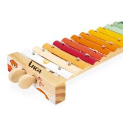 xylophone bois métal avec prénom enfant
