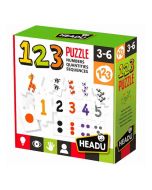 Puzzle 1-2-3, Montessori, Jeu 3 à 6 ans
