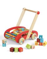ABC Buggy Tatoo, Chariot de marche avec cubes Janod