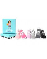 Petit Cadeau Naissance Fille Coffret Chaussettes Jenny's Trumpette, 0-12 mois