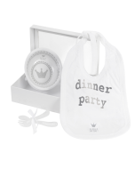 Coffret Repas Bébé Dinner Party Garçon ou Fille, Cadeau Naissance Bambam