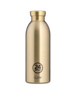 Bouteille 0,5L isolante Prosecco Gold à personnaliser, Fêtes des Maman, Cadeau à graver, 24 Bottles CLIMA 500ml