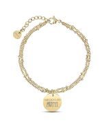 Bracelet Maman, Cadeau Fête des Mères, Idée Cadeau à personnaliser, or jaune Aaina & Co, Livraison Gratuite