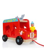 Camion de cirque Jouet en bois avec accessoires Scratch