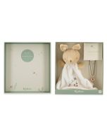 coffret annonce grossesse, bola de grossesse et doudou lapin de la marque Kaloo