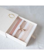 Coffret Bracelet personalisé , Mon Petit Poids Nude