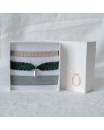 coffret bracelet a personnaliser argent, mon petit poids