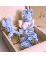 coffret bestseller naissance crochet bleu