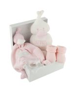 Coffret de naissance Bambam rose, idée cadeau naissance fille, Livraison Gratuite, Boutique Suisse