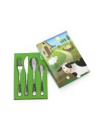 Services acier inoxydable Animaux de la Ferme, Coffret Cadeau pour enfant à graver Zilverstad, Boutique en ligne Suisse