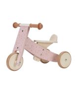 tricycle bébé fille, en bois de la marque Little Dutch