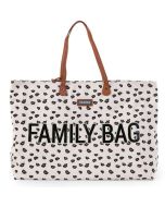 Family Bag Grand Sac à Langer pour toute la famille, Imprimé Léopard, Childhome, Boutique en Ligne Suisse