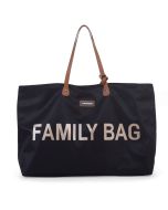 Family Bag Grand Sac à Langer pour toute la famille, noir, Childhome