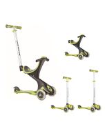 Trottinette évolutive NEW EVO Globber My Free 5 en 1 Vert, Livraison Gratuite, Livrable de Suite, Stock Suisse