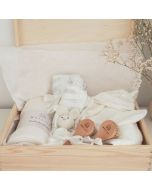 grand coffret naissance, maylily, beige