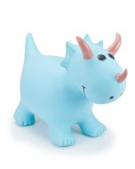 Dino rebondissant, dès 1 an, Triceratops turquoise Happy Hopperz