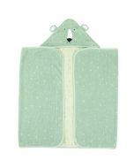 serviette de bain XL pour bébé, ours polaire