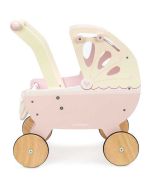 poussette pour petite fille, jouet en bois dès 3 ans,