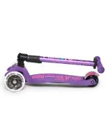 mini micro scooter, violet, pliable