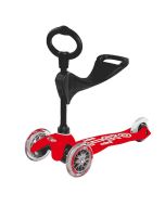 Trottinette 3 en 1 Deluxe avec siège, Livraison Gratuite, Micro rouge