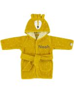 peignoir lion pour enfant, taille 1, 2 ans, à personnaliser avec prénom enfant