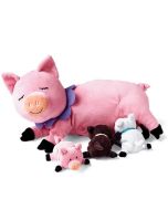 Peluche ultra douce, Cochon avec ses petits, Manhattan Toys, Idée Cadeau Fille 3 ans