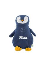 peluche trixie baby pingouin avec prénom enfant