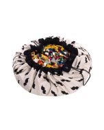 Tapis Sac à Jouets Rangement Chambre Enfant  Moustache Play & Go