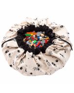 Sac de jeux qui brille dans la nuit Ø 140 cm, Rangement Lego et Jouet Fille ou Garçon, Space Play & Go, Livraison Gratuite