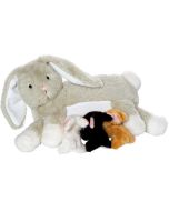 peluche maman lapin