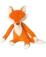 Peluche en coton bio 38 cm Renard Pantin Green Organique, Sigikid