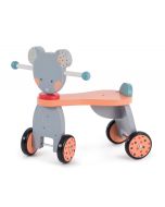 Joli Porteur En bois Souris de Moulin Roty, Cadeau Petite Fille 1 an, Livraison Gratuite, Boutique en ligne Suisse