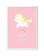 Poster Bébé, Licorne, A Little Lovely Company