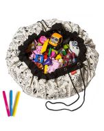Sac à Lego à colorier, Color my bag by Omy, 140 cm Play & Go