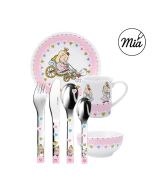 set couverts et vaisselle princesse