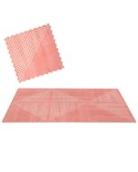 Tapis moelleux modulable Toddlekind, éléments puzzle en mousse EVA non toxique, rose, Livraison Gratuite