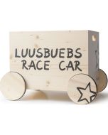 Caisse à jouets avec roulettes Race Car, 100% suisse, Déco Chambre enfant, Kynee, Livraison Gratuite