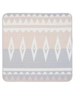 Tapis bébé Toddlekind imperméable pour l’extérieur, Blush, 120 x 120 cm