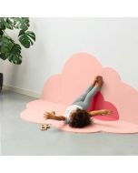 tapis pliable quut , nuage rose