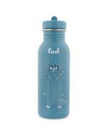 gourde triceratops 500ml à personnaliser avec le prénom de l'enfant