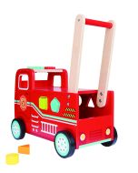 Trotteur Camion de Pompier Spielba, Idée Cadeau Premier Anniversaire Bébé Garçon, Boutique en Ligne Suisse.