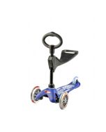 Trottinette 3 en 1 Deluxe avec siège, Livraison Gratuite, Micro bleu